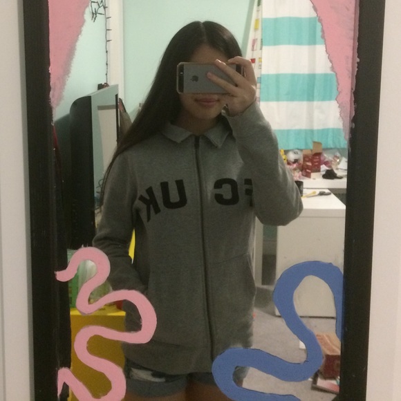 VINTAGE FRENCH CONNECTION ZIP UP - Picture 1 of 7